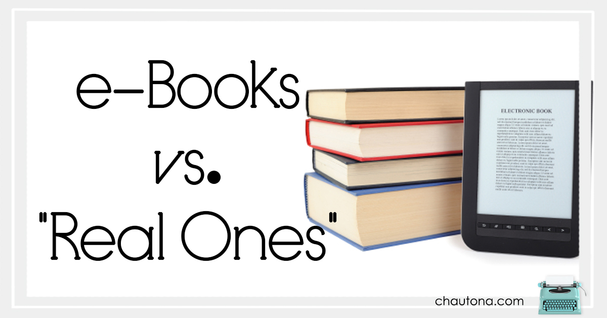 eBooks vs. Real ones