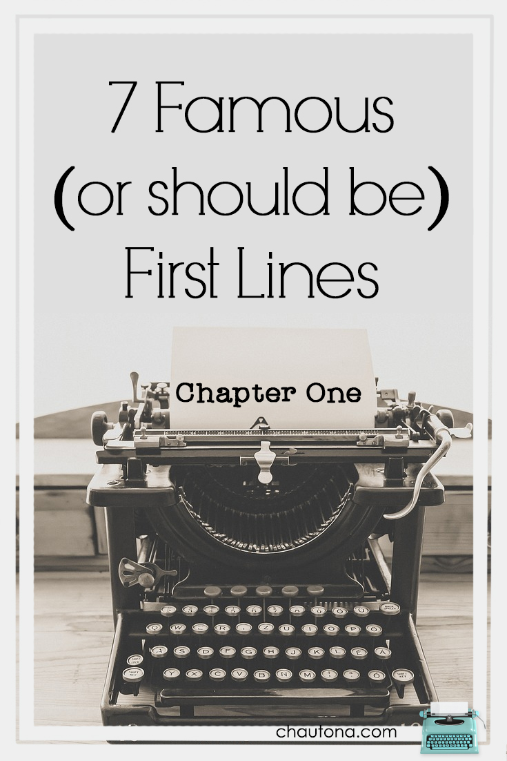 7 famous first lines