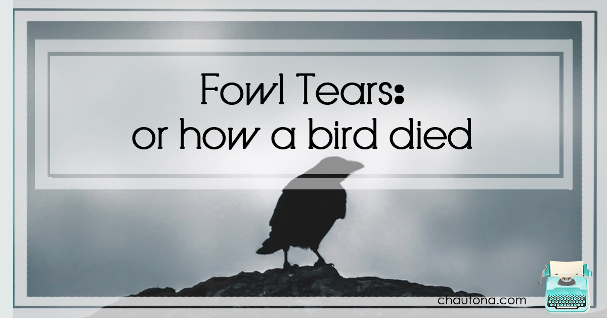 Fowl Tears: or how a bird died