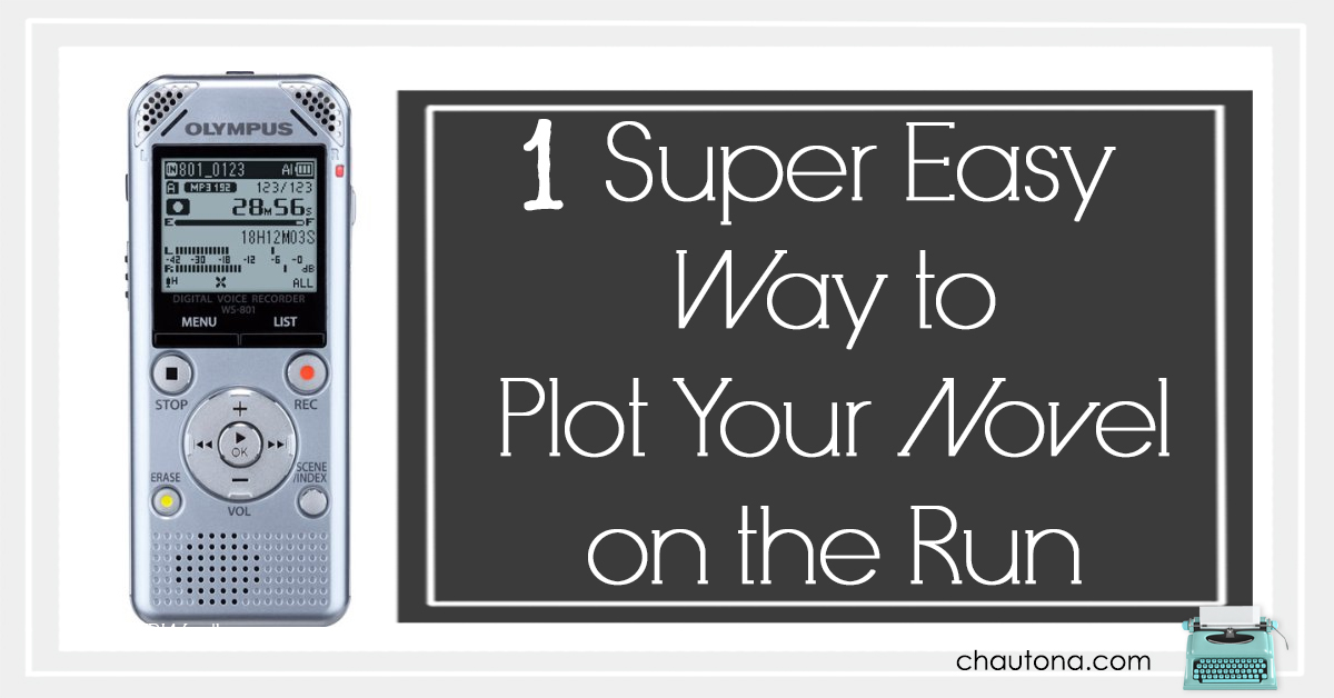 1 Super Easy Way to Plot Your Novel on the Run
