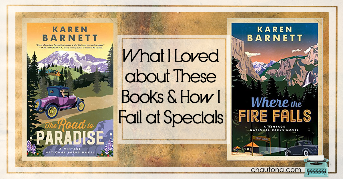 What I Loved about These Books & How I Fail at Specials