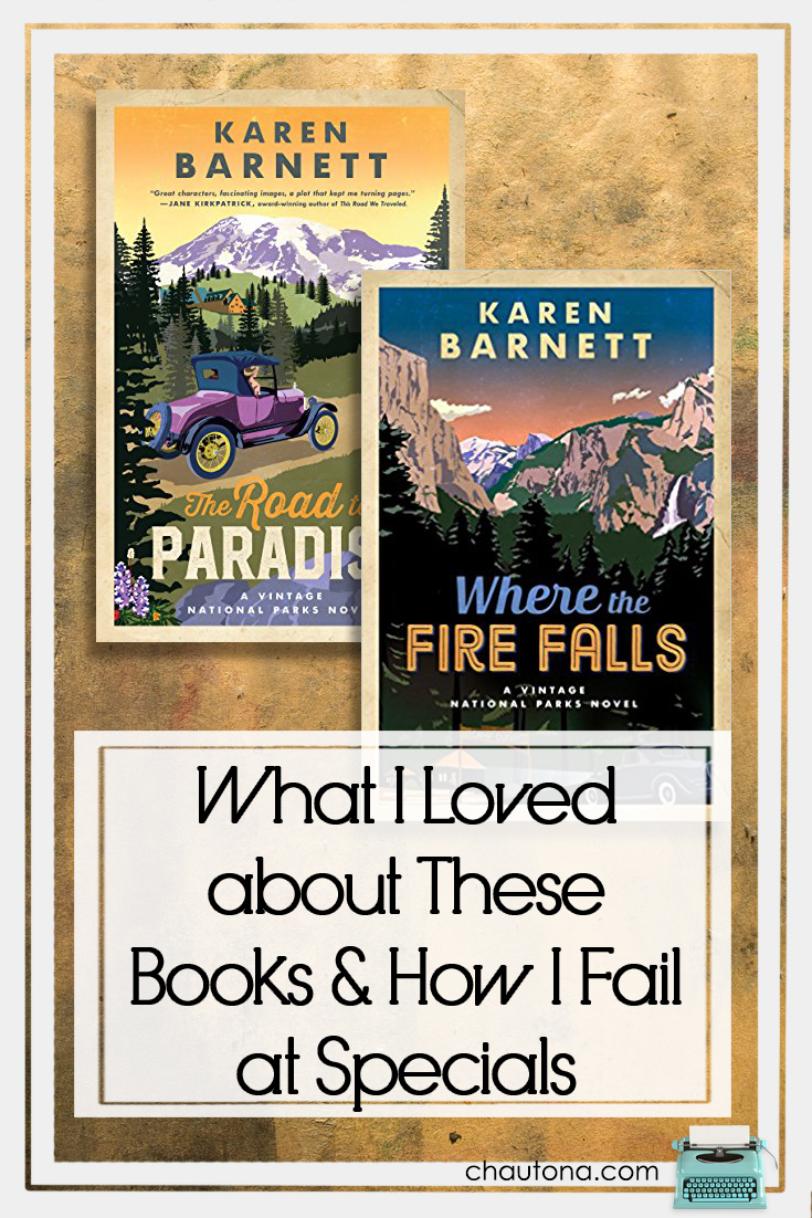 What I Loved about These Books & How I Fail at Specials