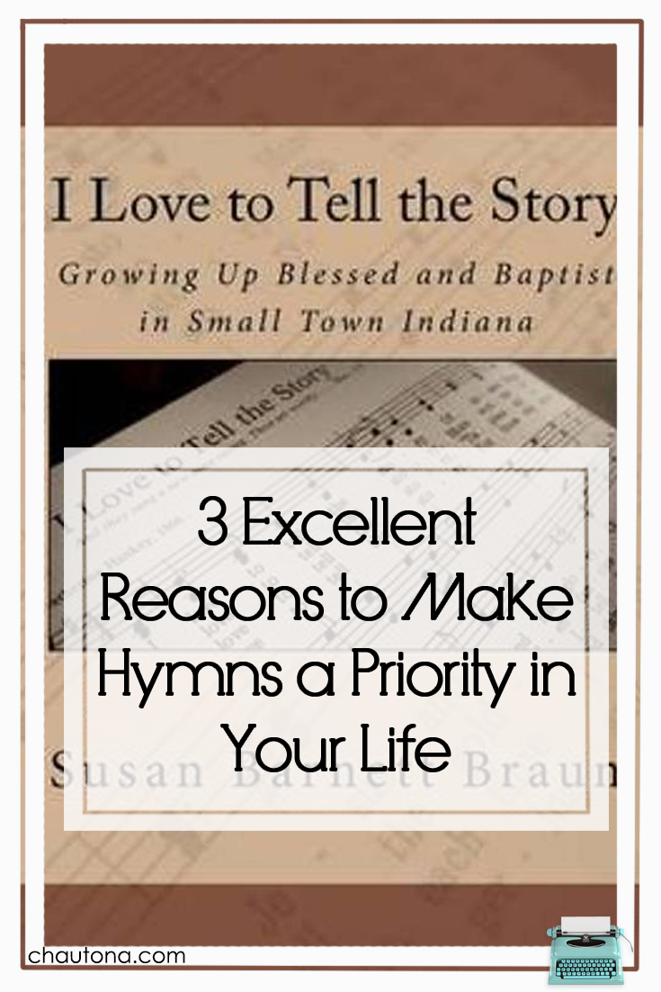 We all know that I love hymns and am a bit of a storyteller myself, so it's no wonder that a book titled "I Love to Tell The Story" caught my eye. via @chautonahavig