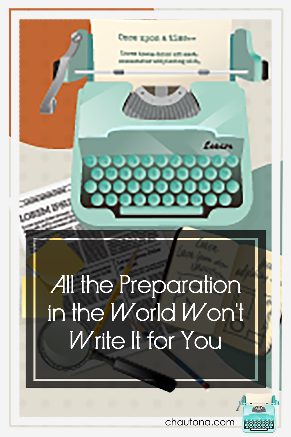 All the Preparation in the World Wont Write It for You- 2019 Nano Parody