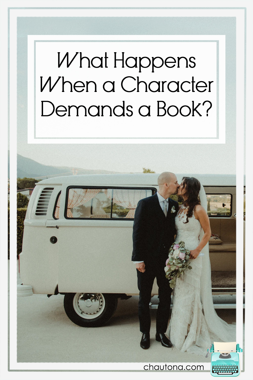 When a character demands a book, you listen. Who knows what would happen if you ignored the voices clamoring for their turn or what lessons you might learn. via @chautonahavig