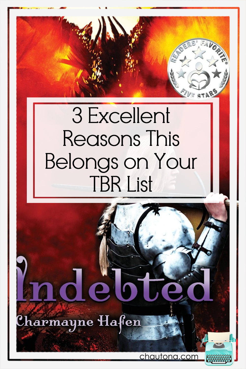 In this review of Indebted, I look at what I thought of it and why it might be a great fit for your to be read book list. Hint: not just because of dragons. via @chautonahavig