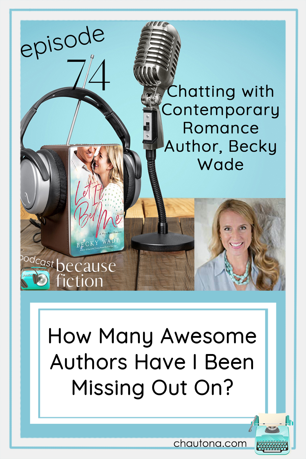 Author of the very popular Bradford series as well as the new Misty River Series (and Let It Be Me), Becky Wade talks writing today! via @chautonahavig