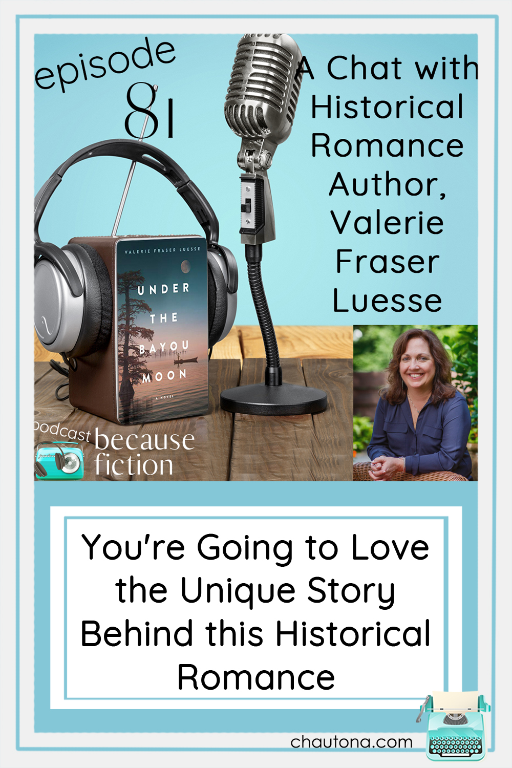 A new author to me, Valerie Fraser Luesse writes brilliant historical Southern romance with a unique perspective and delightful story ideas.  via @chautonahavig