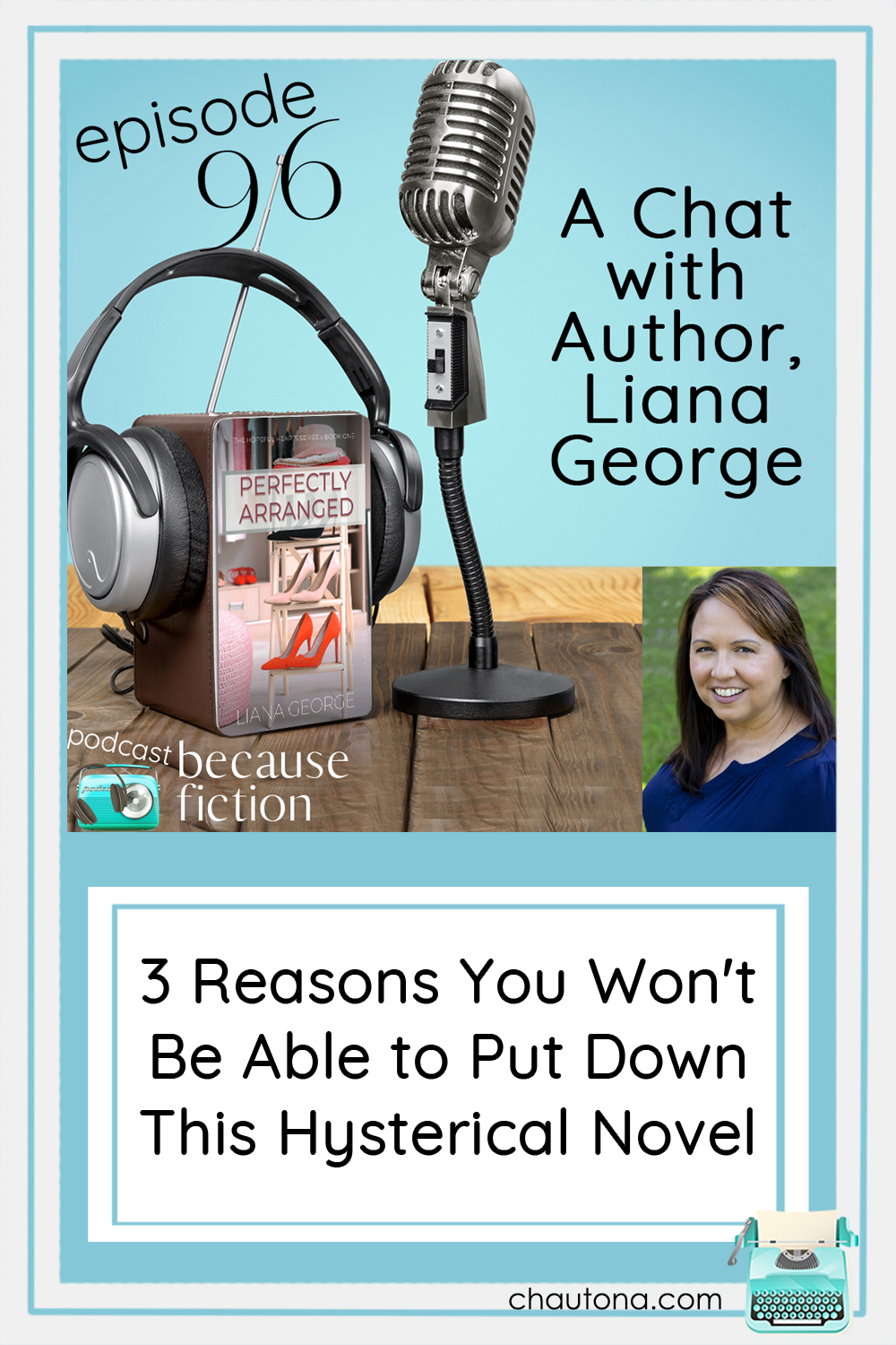 When you find a book this enjoyable, all you can think of is to thank the Lord that Liana George turned her organizational skills into a wonderful series. via @chautonahavig
