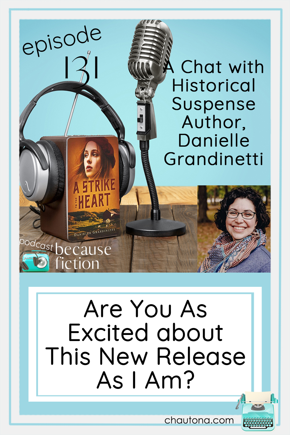 A Strike to the Heart by Danielle Grandinetti combines historical fiction with suspense, so expect to cry over spilled milk. Literally. via @chautonahavig