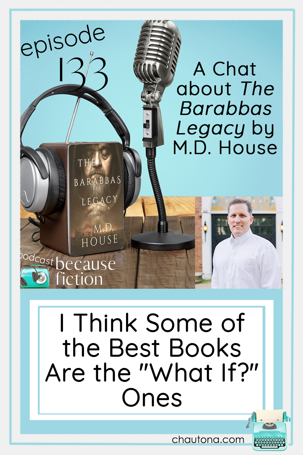 The Barabbas Legacy is the final book in the Barabbas Trilogy, and M.D. House is back to tell us some of the cool things he put in this book! via @chautonahavig