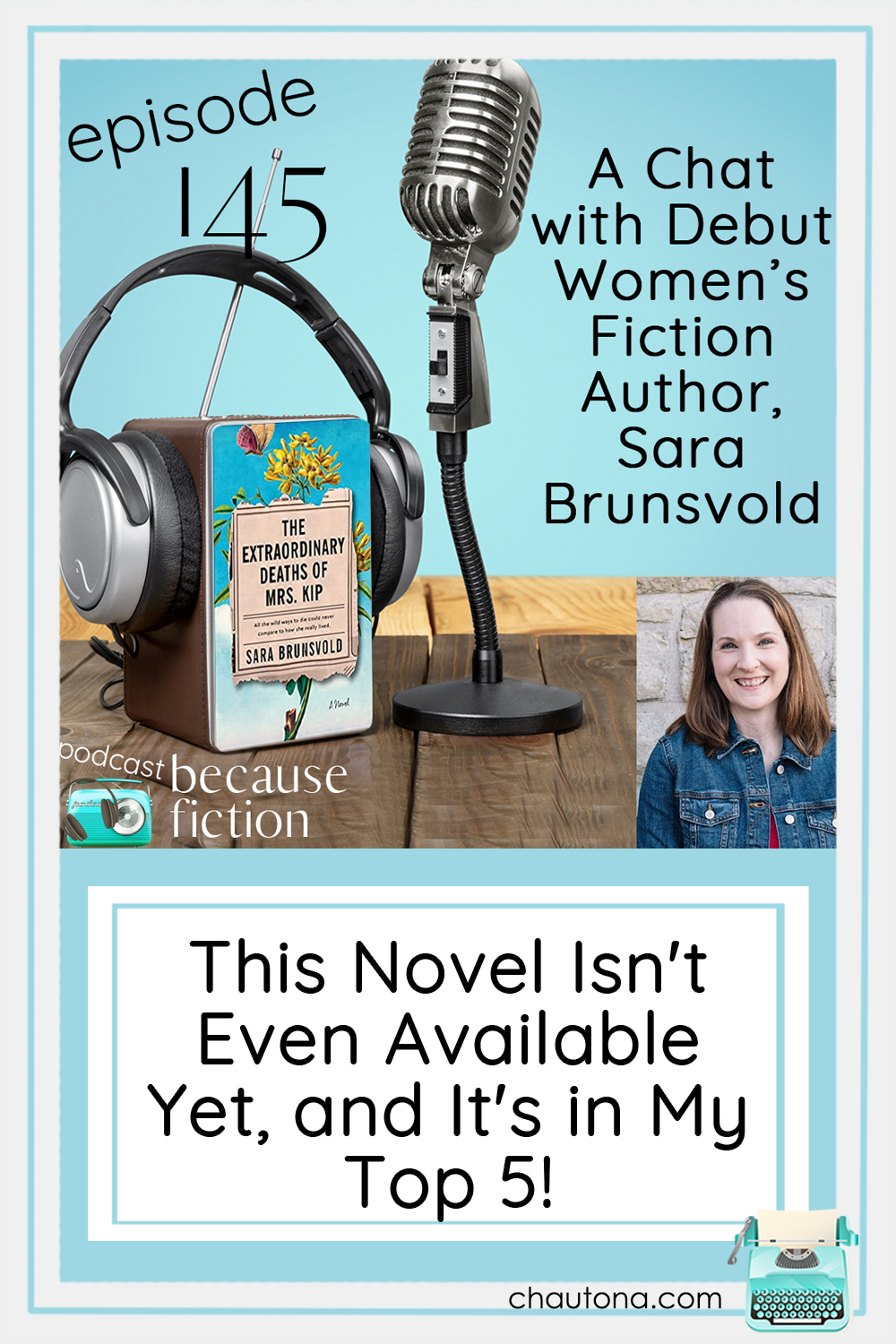 Stay tuned for July 5 when The Extraordinary Deaths of Mrs. Kip by Sara Brunsvold releases. You won't want to miss this book! via @chautonahavig