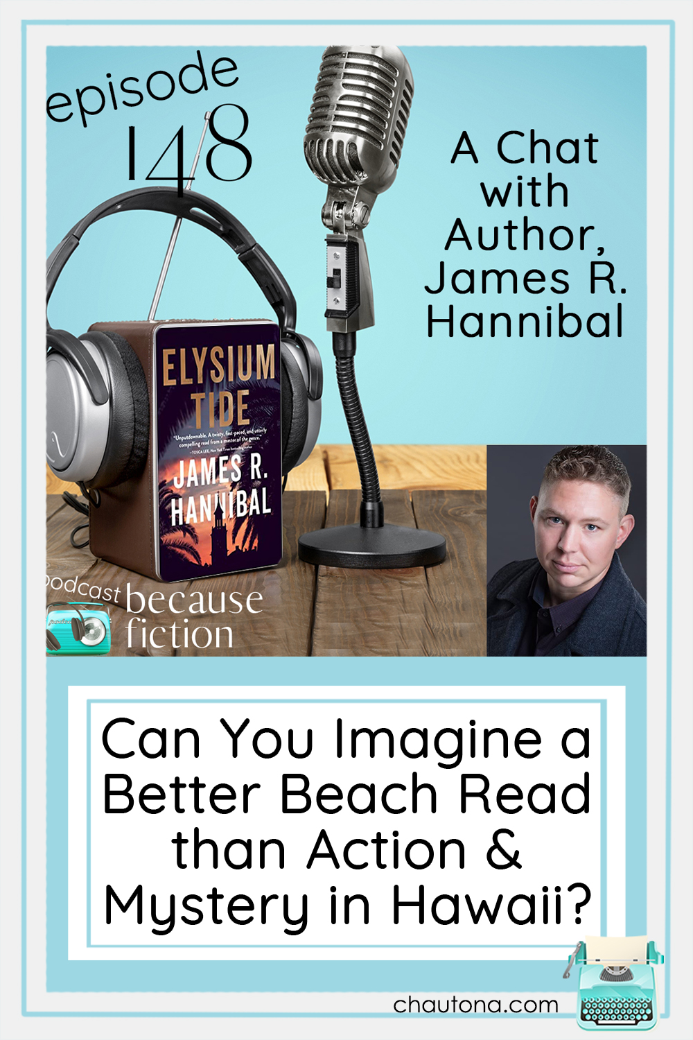 James R. Hannibal joins me to talk about his upcoming novel (can't wait to read this! EEEP!) and then the conversation took a cool turn! via @chautonahavig