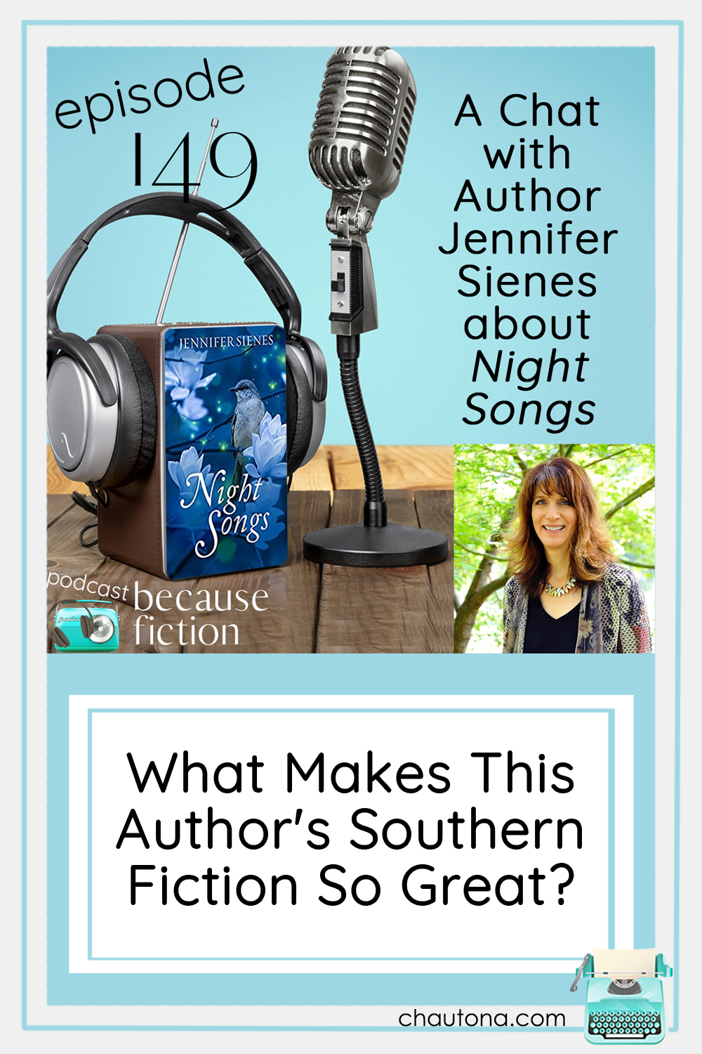 Author of the recent release, Night Songs, Jennifer Sienes talks about the Bedford County series as well as her upcoming books and series! via @chautonahavig