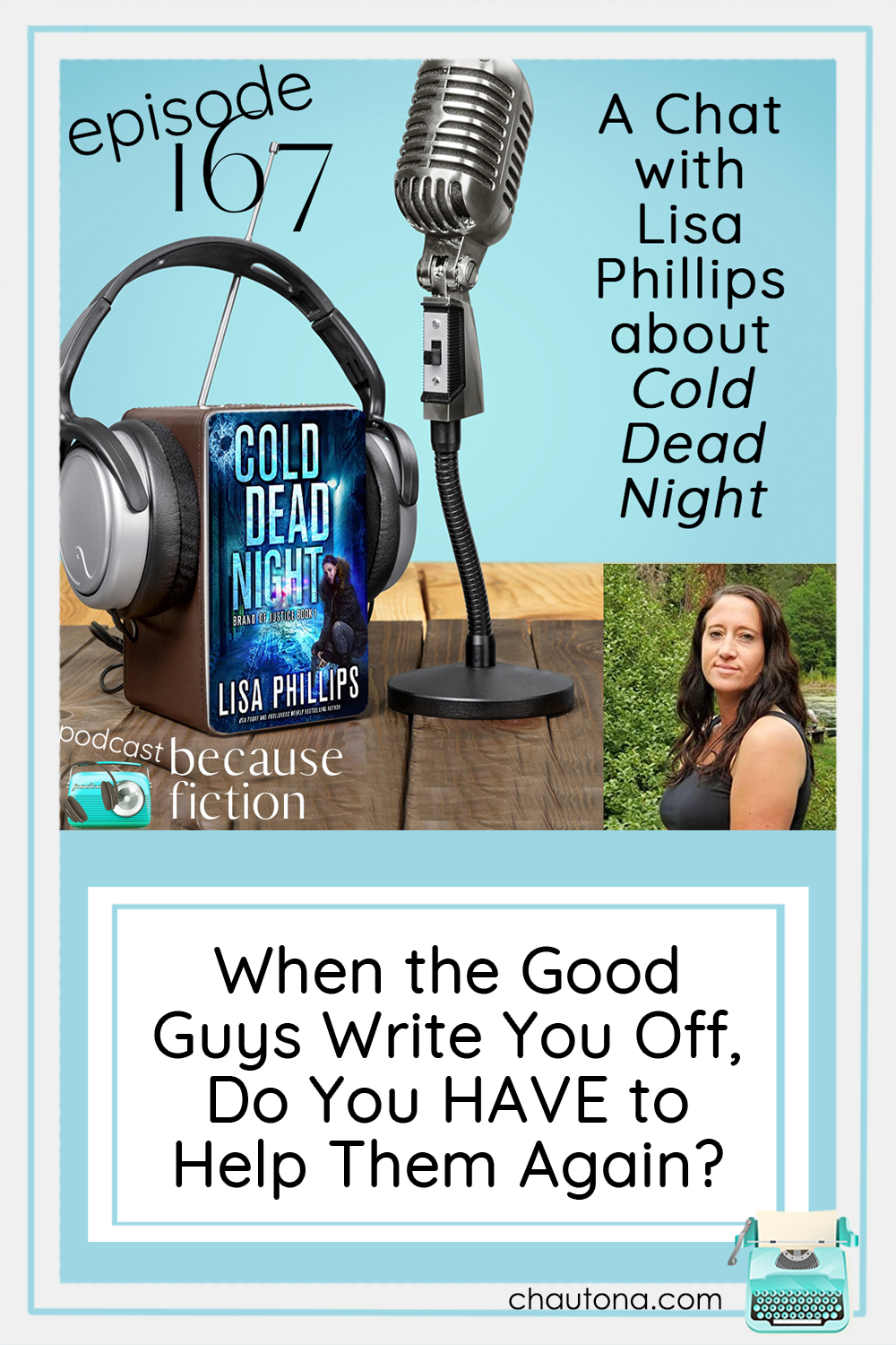 Lisa Phillips has a fascinating new series releasing on Tuesday with Cold Dead Night! The Brand of Justice Series promises to be great! via @chautonahavig