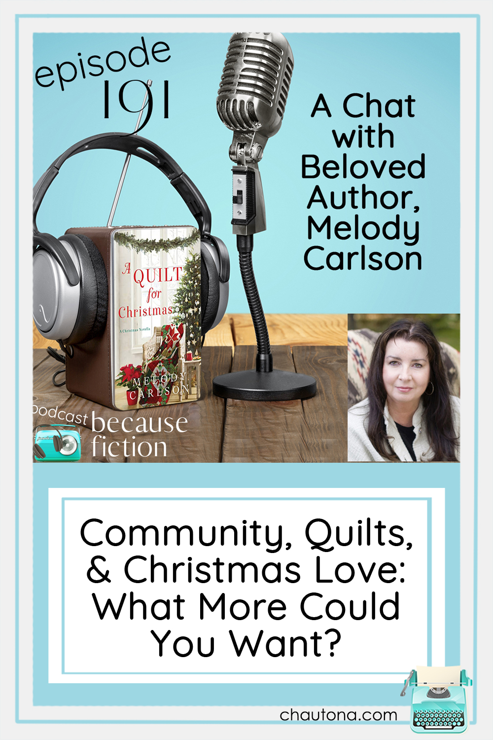 A Quilt for Christmas by Melody Carlson is getting rave reviews all over BookTube and after talking with her about it, I see why! via @chautonahavig