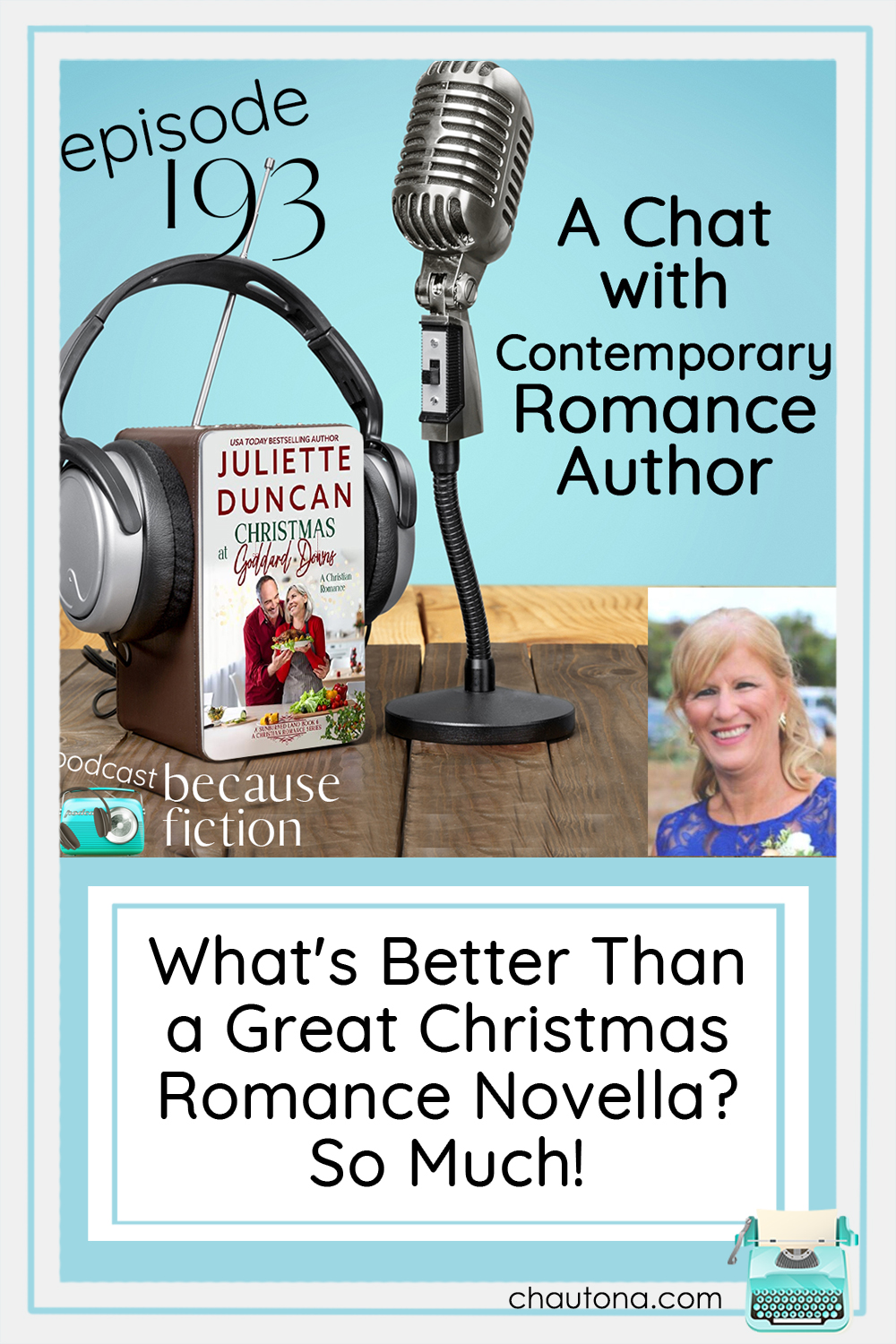 Today marks the release of Christmas at Goddard Downs by Juliette Duncan, and boy it sounds like a great one! via @chautonahavig