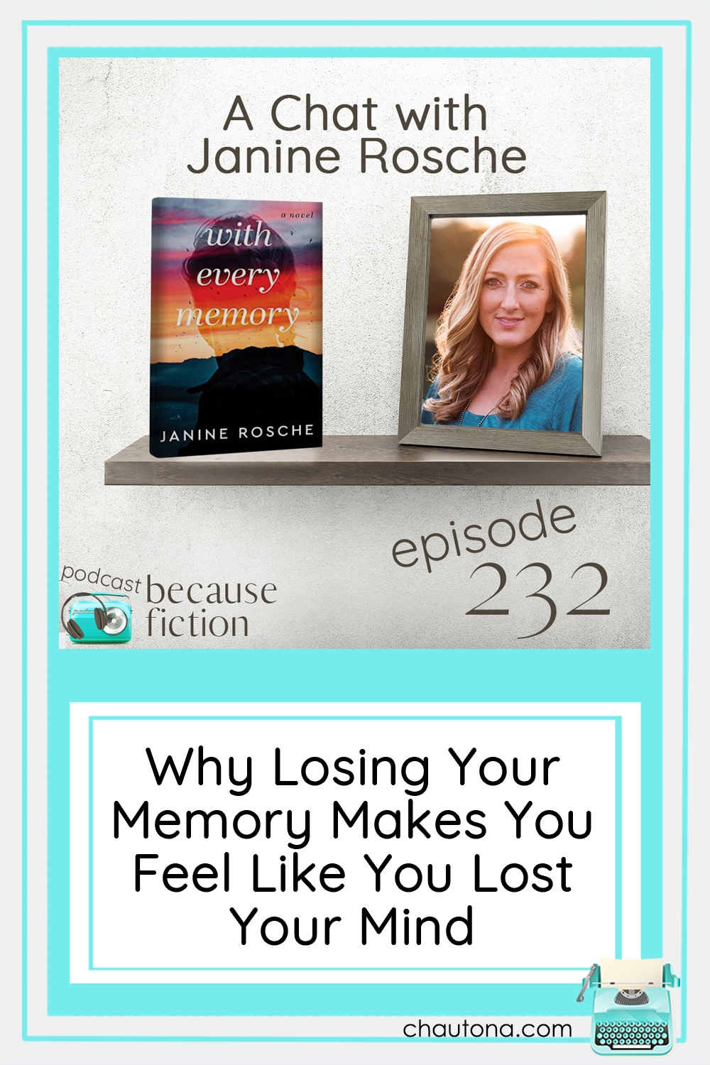 Listen in and learn how to get With Every Memory by Janine Rosche with all the preorder goodies available before June 6th! via @chautonahavig
