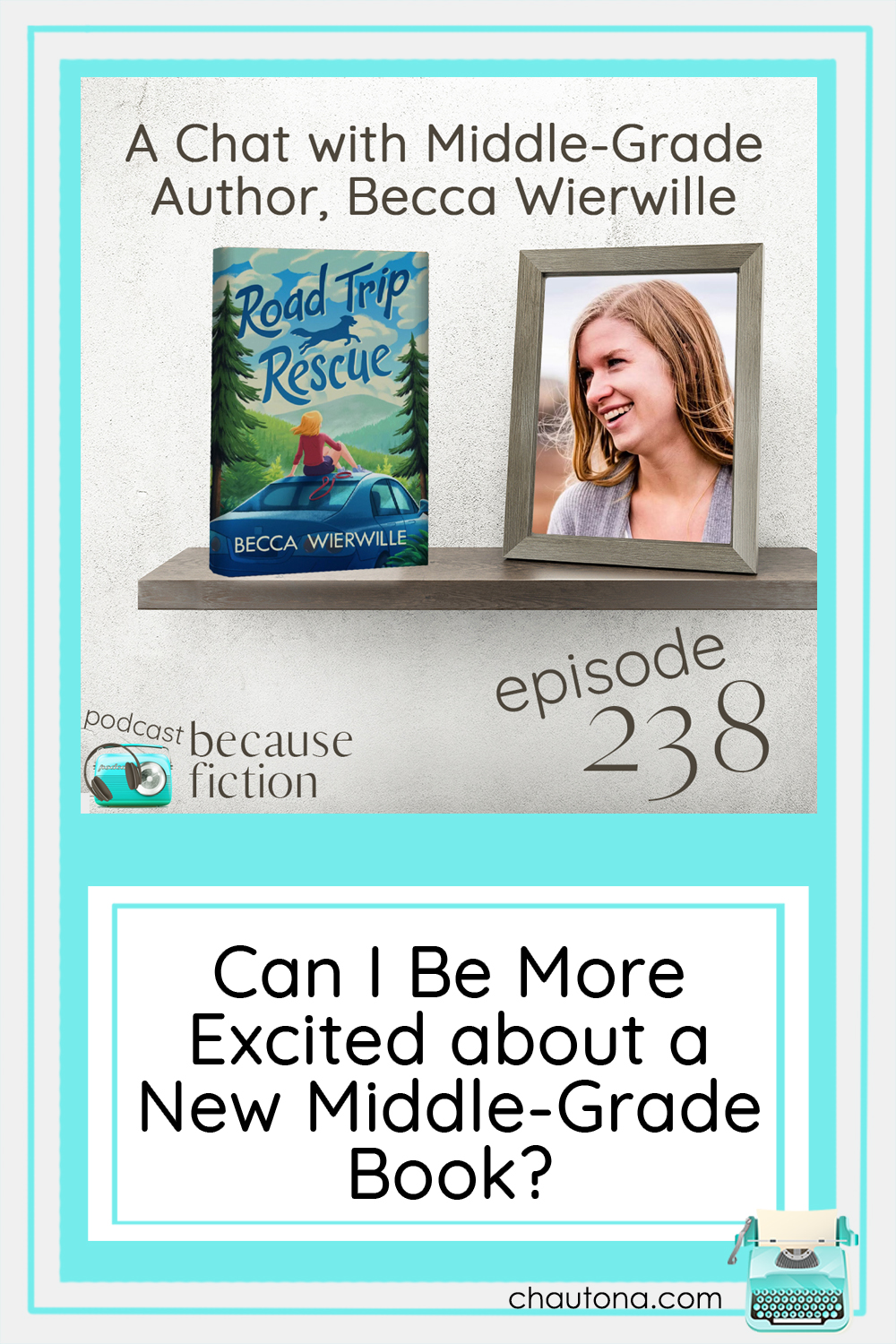 Road Trip Rescue by Becca Wierwille is a middle-grade novel coming out this fall, but you can get in on the Kickstarter today! via @chautonahavig