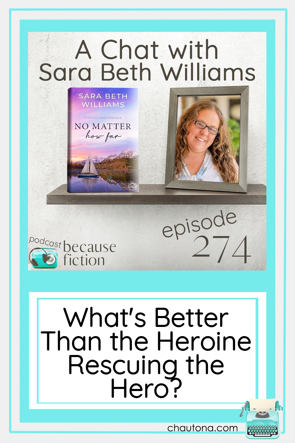 No Matter How Far by Sara Beth Williams is the seventh book in the Trinity Lakes Series. Listen in to learn more about this series! via @chautonahavig