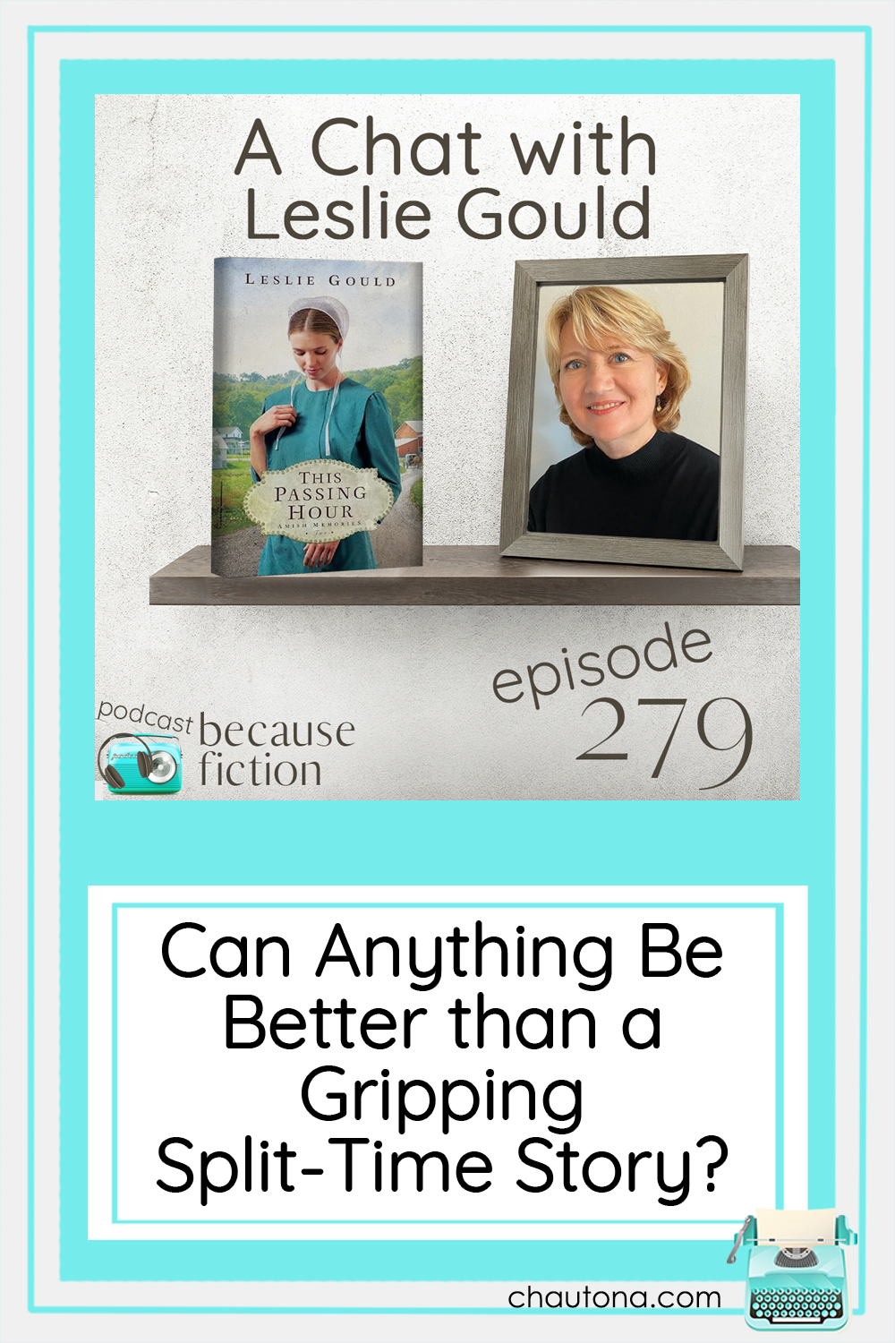 Leslie Gould has a new release coming in just a few days, and boy am I excited about it. Listen in to see why. via @chautonahavig